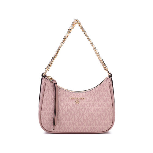 Michael Kors/邁克·科爾斯【22春夏新款】女士Jet Set Charm系列人造革手提單肩包腋下包老花圖案小號(hào) 32H1GT9C1B