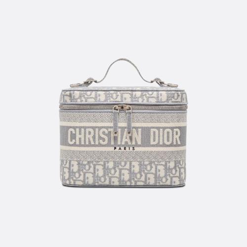  DIOR迪奧 22年秋冬 女士 手拿包 DiorTravel Vanity 手袋 S5480VRIW_M932