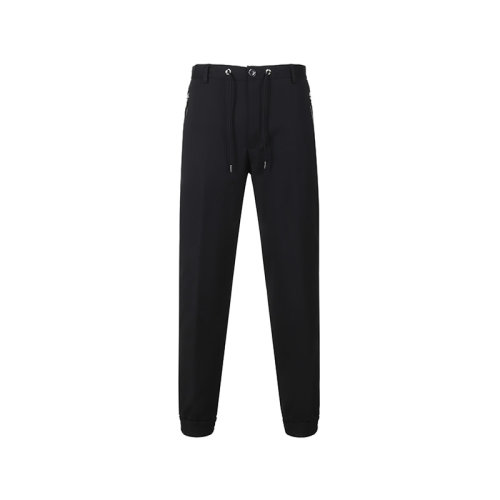 Moncler/蒙克萊 男士休閑褲 男士棉/混紡抽繩休閑運動褲束腳褲長褲 2A00020 595FM