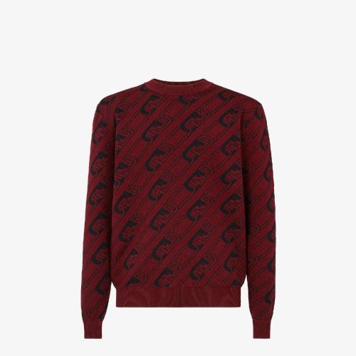  FENDI芬迪 22年秋冬 男士 針織衫 Jumper FZX061AL3IF1COL