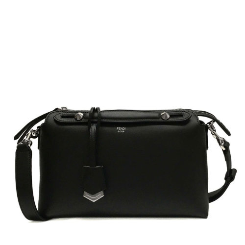 FENDI/芬迪 BY THE WAY系列女包 女士黑色皮質(zhì)單肩包斜挎包手提包 8BL1461D5F0GXN