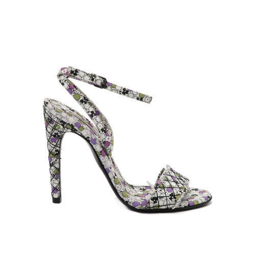 Bottega Veneta/葆蝶家  夏季多色皮革細(xì)跟高跟鞋