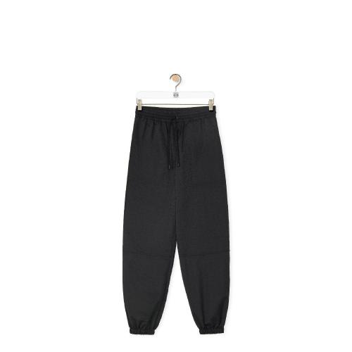  LOEWE羅意威 22年秋冬 女士 休閑褲 Anagram tracksuit trousers in nylon S359Y04X87-1100