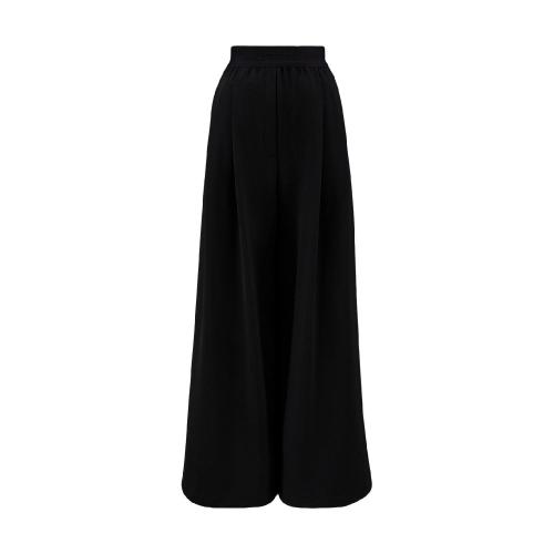  MONCLER蒙可蒙克萊 22年秋冬 女士 休閑褲 羊毛闊腳褲 H20932A000065968Y999