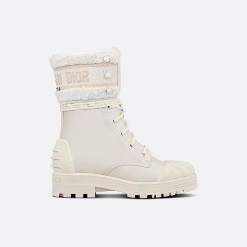  DIOR迪奧 22年秋冬 女士 短靴 Bottine D-Major KCI704VES_S43W 預(yù)定商品1-3周發(fā)貨