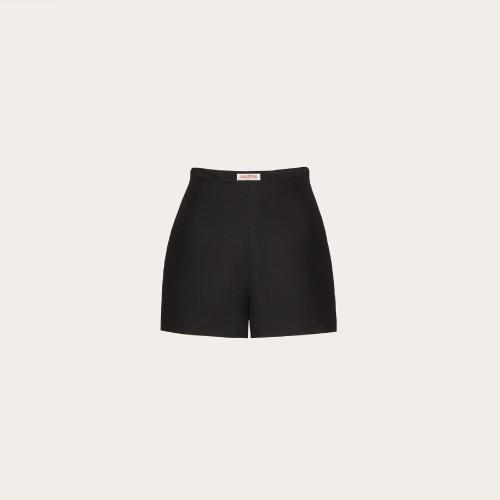  VALENTINO華倫天奴 22年秋冬 女士 短褲 SHORT EN CREPE COUTURE 1B3RF2641CF0NO
