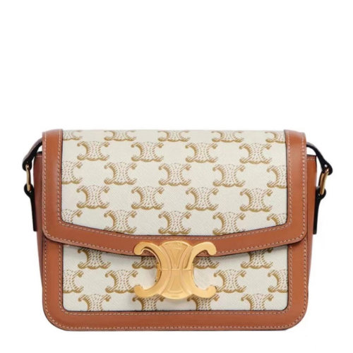 CELINE/賽琳 女士新款時尚百搭凱旋單肩包斜挎包女包