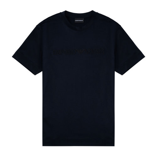 Emporio Armani/安普里奧阿瑪尼 藍(lán)色 男士短袖T恤 3K1TR5-1JUVZ-0993