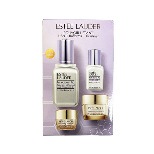 Estee Lauder/雅詩蘭黛專研纖雕限量套裝 精華50ml+膠原霜15ml+精華15ml+眼霜5ml