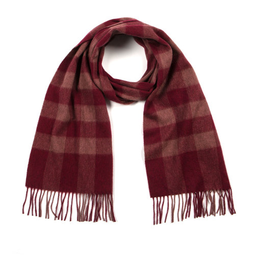 SHOKAY/繡嘉【定制款】經(jīng)典絲原系列百福格紋純牦牛絨男女中性圍巾可刺繡定制