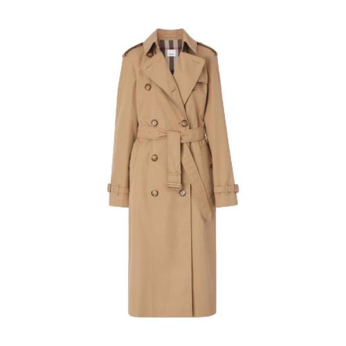  BURBERRY 22年秋冬 女士 棉質(zhì)嘎巴甸 Trench 風(fēng)衣 80509131