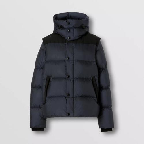  BURBERRY 22年秋冬 男士 可拆式衣袖連帽羽絨服 80591401