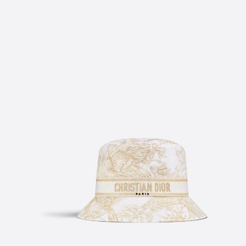  DIOR迪奧 22年秋冬 女士 帽子 D-Bobby 窄檐桶帽 31JAR923X133_CO90