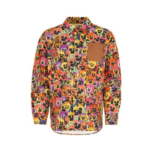 LOEWE/羅意威 女士印花皮革外套 H526Y05W27 9990