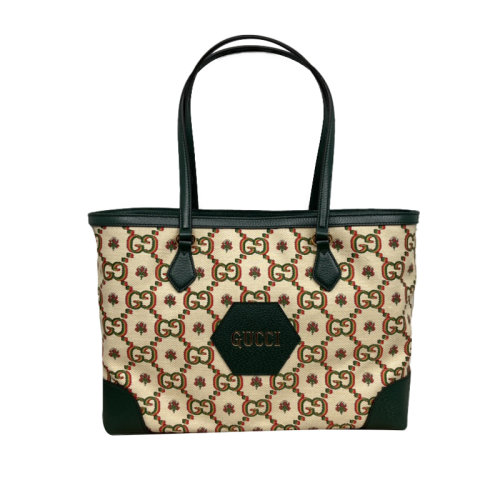 Gucci古馳  100周年限量款Ophidia女士托特包