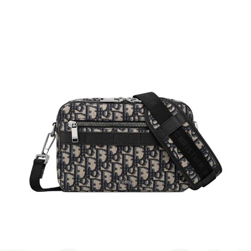 DIOR/迪奧 SAFARI Oblique 印花 帆布/配皮信使包 1ESPO206YKY