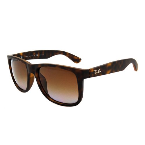 Ray-Ban/雷朋 男女款太陽(yáng)鏡 RB4181F 902/51 57mm 時(shí)尚休閑玳瑁色鏡框茶色漸變鏡片墨鏡眼鏡