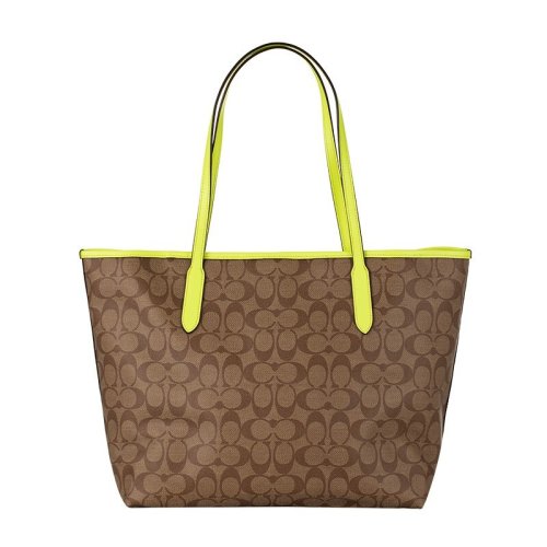 COACH 蔻馳  女士大號托特包單肩手提包 5696 QBT3K