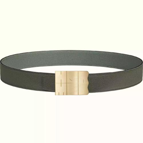  HERMES愛(ài)馬仕 22年秋冬 男士 腰帶 Boucle de ceinture Typo %26 Cuir de ceinture reversible 3