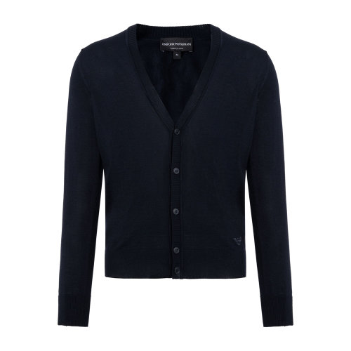Emporio Armani/安普里奧阿瑪尼 阿瑪尼藍(lán)色 男士針織衫/毛衣 8N1E-1M67Z-0922年 年