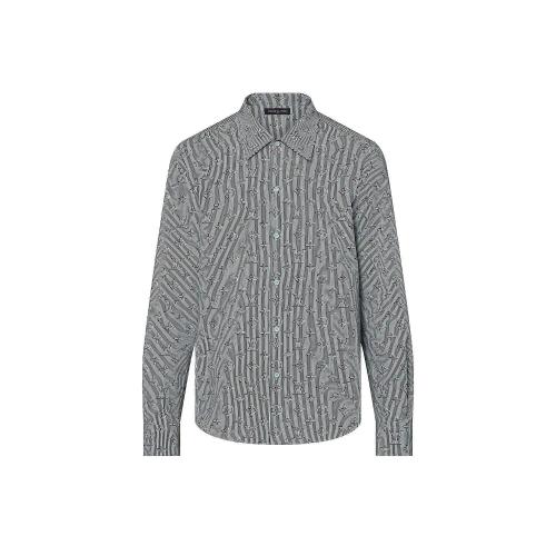  LV路易威登 22年秋冬 男士 長(zhǎng)袖襯衫 標(biāo)識(shí)長(zhǎng)袖襯衫 1AAU3W 1AAU3Z 1AAU41 1AAU40 1AAU3V 1AAU3