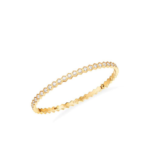 Chaumet/尚美  Bee My Love系列 女士18k金黃金明亮切割鉆石手鏈083440