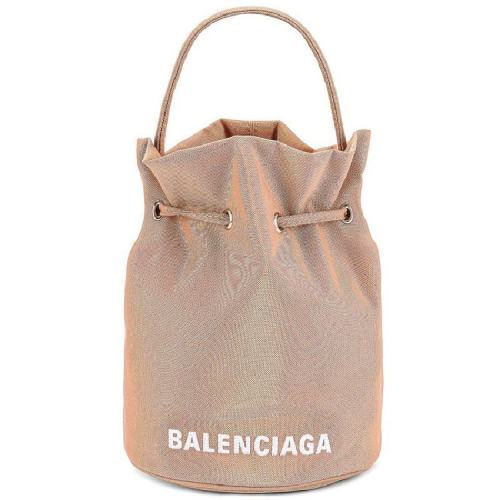  Balenciaga/巴黎世家 女士咖色織物手提包 656682H854N 9690 PLSX
