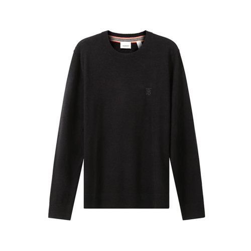 BURBERRY/博柏利 男士針織衫/毛衣 男款山羊絨圓領(lǐng)長袖針織衫羊絨衫專屬標(biāo)識圖案刺繡 80292471