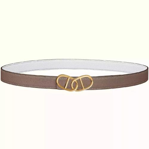  HERMES愛(ài)馬仕 22年秋冬 女士 腰帶 Boucle de ceinture Escale %26a; Cuir de ceinture reversib