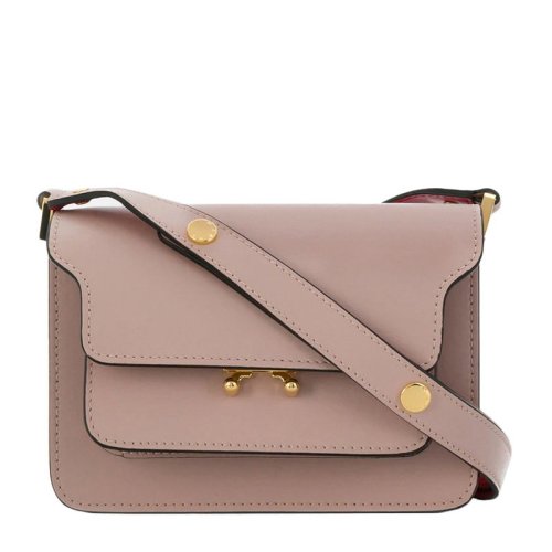 MARNI/瑪尼 Trunk系列女士牛皮時尚風琴包手提包單肩斜挎包