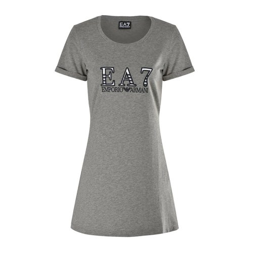  Emporio Armani/安普里奧阿瑪尼 女士灰色棉質(zhì)連衣裙裙子 3GTT08 J29Z 3905 PLFSX