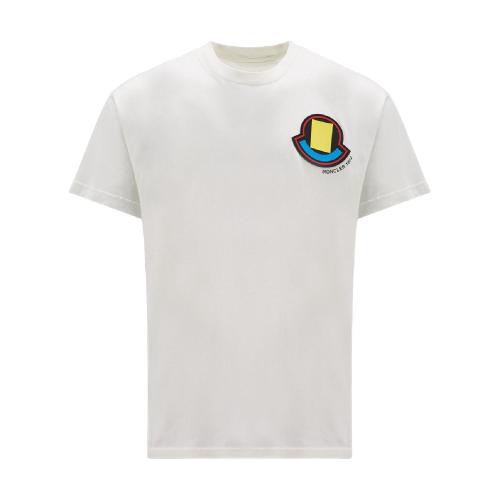  MONCLER蒙可蒙克萊 22年秋冬 男士 短袖T恤 Logo Motif T-Shirt H20928C00010M2326034