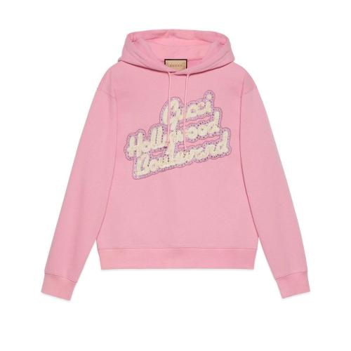  GUCCI古馳 22年秋冬 男士 貼飾針織棉衛(wèi)衣 646953 XJEMY 5358