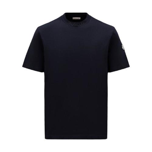  MONCLER蒙可蒙克萊 22年秋冬 男士 短袖T恤 Logo T-Shirt H20918C000408390T778