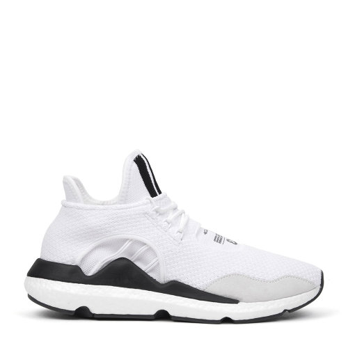 ADIDAS Y-3/阿迪達斯 男鞋系帶平底低幫男士休閑鞋運動鞋 AC7195 白色