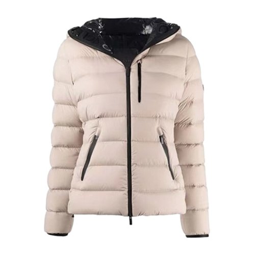  Moncler/蒙克萊 女士淺粉色聚氨酯羽絨服 1A00023-53132-575 PLFSX