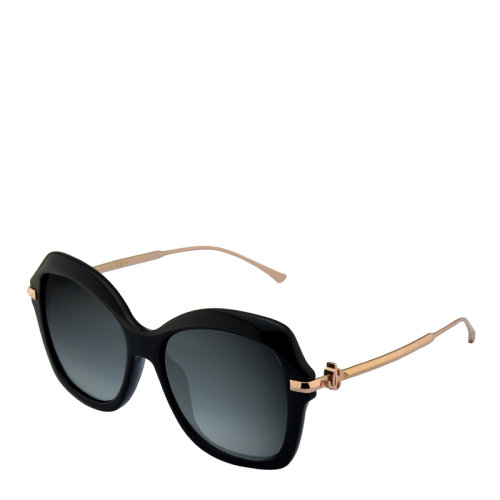 Jimmy Choo/周仰杰 吉米周 時(shí)尚 優(yōu)雅 復(fù)古 蝶形 女士 太陽(yáng)鏡 板材 全框 漸變色鏡片 墨鏡 眼鏡 TESSY/G/S 56mm Jimmy Choo 周仰杰