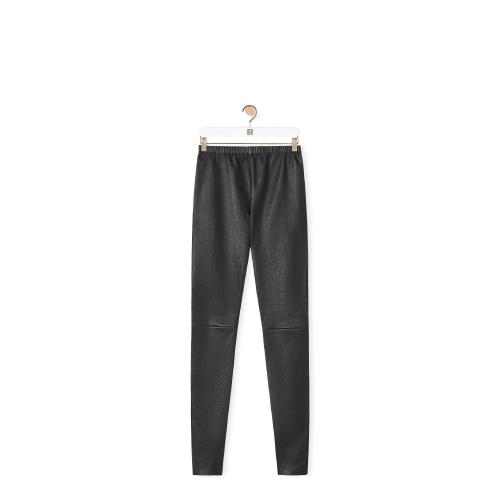  LOEWE羅意威 22年秋冬 女士 休閑褲 Leggings in nappa S359Y54L12-1100