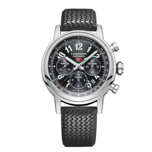  Chopard/蕭邦  經(jīng)典賽車(chē)系列黑色自動(dòng)機(jī)械精鋼男士腕表42毫米168589-3002