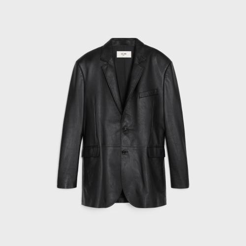  CELINE賽琳思琳 22年秋冬 男士 夾克 VESTE BOXY AGNEAU SOUPLE 2F294318Q.38NO