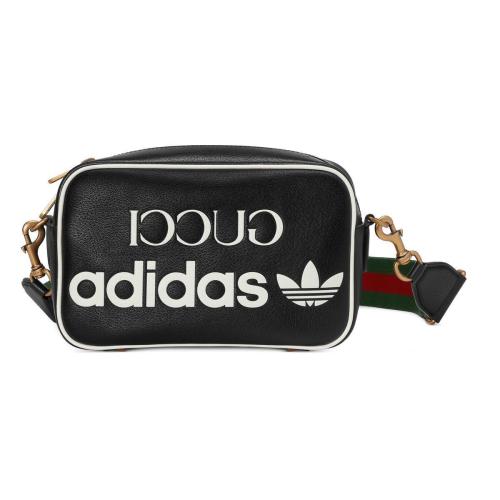  GUCCI古馳 22年秋冬 男士 adidas x Gucci聯(lián)名系列小號肩背包 702427 U3ZCT 8726