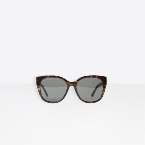  BALENCIAGA巴黎世家 22年春夏 女士 太陽(yáng)眼鏡 ADJUSTED FIT DYNASTY CAT SUNGLASSES 628247T00 預(yù)定商品1-3周發(fā)貨