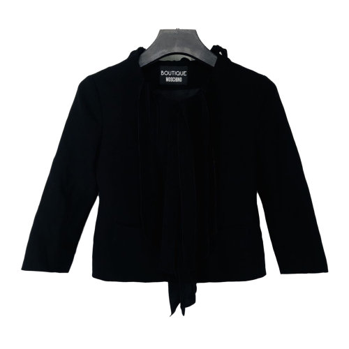 MOSCHINO/莫斯奇諾黑色女士西服上衣HA050908240555