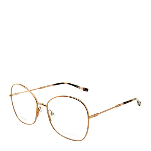 MaxMara/麥絲瑪拉 復(fù)古 輕架 合金 多邊 圓框 女士 光學(xué)鏡架 3色可選 近視 眼鏡框 眼鏡架 MM1418 57mm