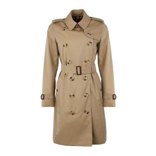 BURBERRY/博柏利肯辛頓版型中長款女士風(fēng)衣8045774