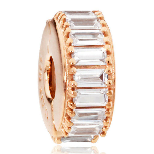 PANDORA/潘多拉 女士玫瑰金時尚串珠 787559CZ