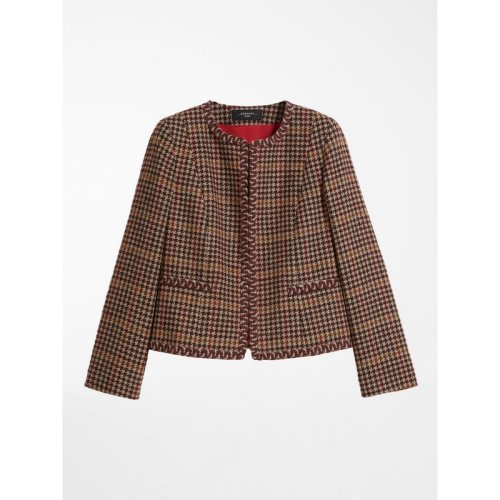  MaxMara/麥絲瑪拉 女士格紋棉質(zhì)夾克 FANALE-001 PLFSX