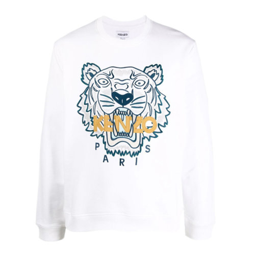 Kenzo/高田賢三 男士時尚刺繡虎頭圖案秋冬衛(wèi)衣衛(wèi) FB65SW1234XA多色可選