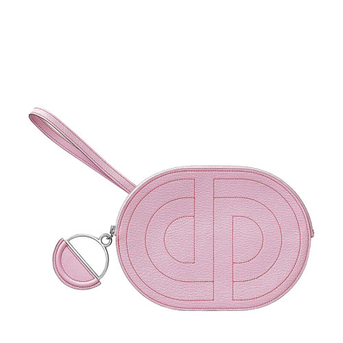 HERMES/愛馬仕 In-the-Loop To Go系列 女士森林錦葵山羊皮帶護(hù)套拉鏈?zhǔn)帜么麳077743CJX9