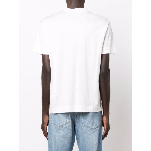  Emporio Armani/安普里奧阿瑪尼 男士白色棉質(zhì)短袖T恤 3L1TCB 1JUVZ 0128 PLFSX